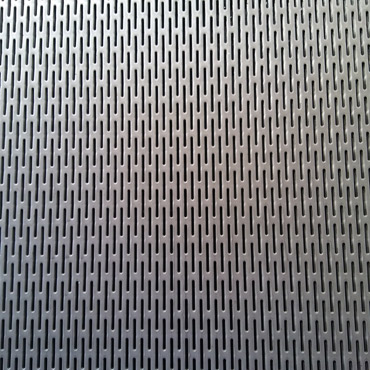 Chapa inox. – Agujero Ranurado