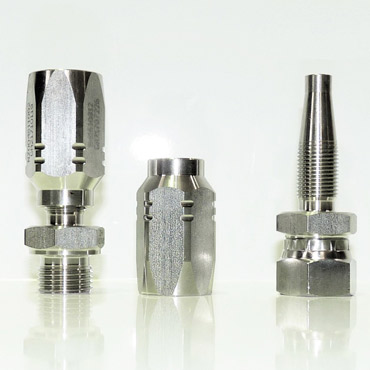 Racor reusable para manguera